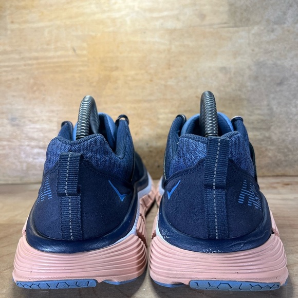 Hoka One One Gaviota 2 CUSHIONED Womens Size 9.5 Running Shoes Sneakers Blue - Picture 4 of 11